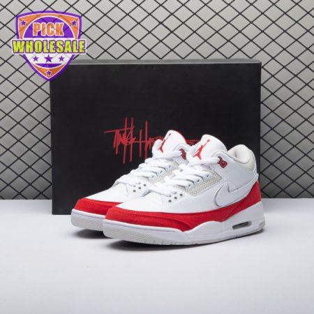 Air Jordan 3 Retro Tinker White University Red Men's