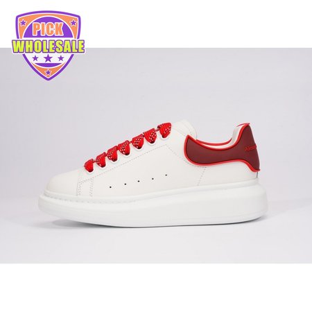 Alexander McQueen Oversized white Red SIZE: 35-45