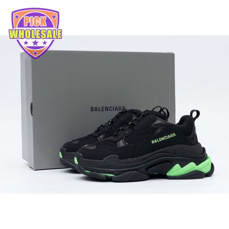 Balenciaga Triple S Black Fluo Green SIZE: 35-45