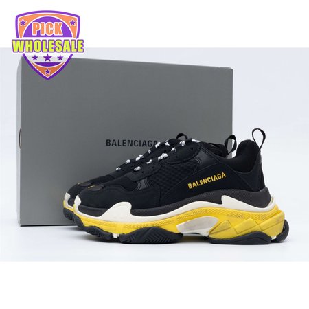 Balenciaga Triple S Black Yellow White SIZE: 35-45