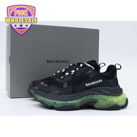 Balenciaga Triple S Black Yellow Fluo 35-45