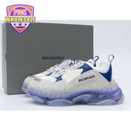Balenciaga Triple S Clear Sole Blue (W) 35-45