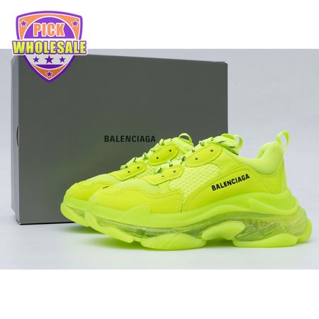 Balenciaga Triple S Clear Sole Fluo Yellow (W) 35-45