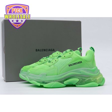 Balenciaga Triple S Neon Green Clear Sole (W) 35-45