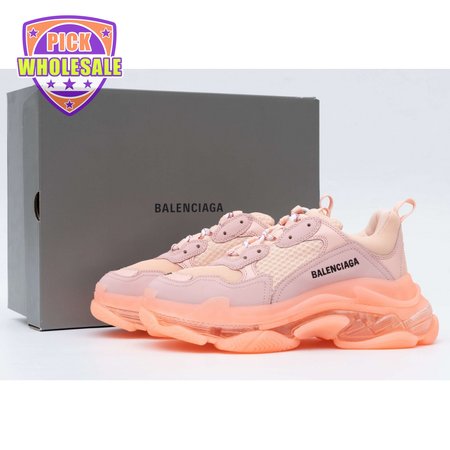 Balenciaga Triple S Orange Clear Sole 35-39