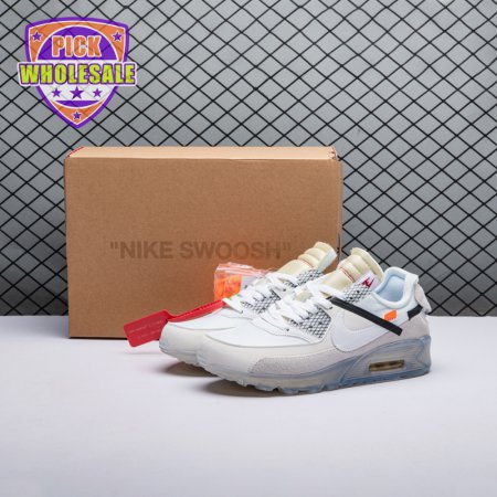 Nike OFF-WHITE x Air Max 90 White Men's