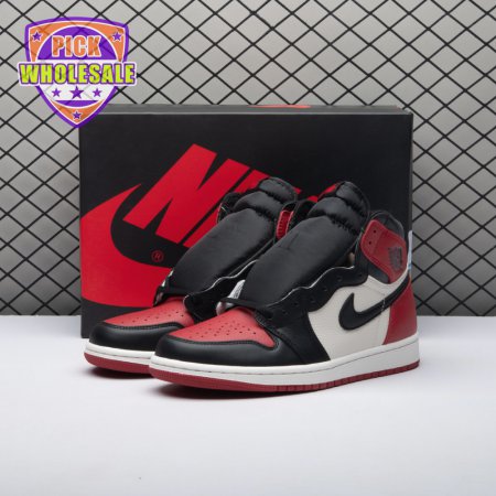 Jordan 1 Retro High Bred Toe Unisex