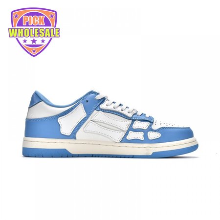 AMIRI Skel Top Low Whtie Blue 40-46