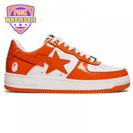 A Bathing Ape Bape SK8 Sta orange 36-45
