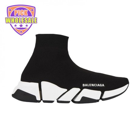 Balenciaga Speed 2.0 Black White 36-46