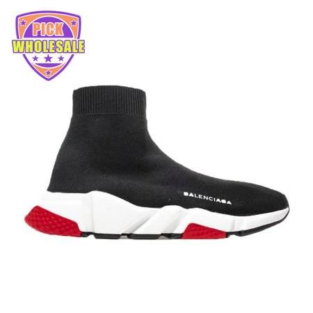 Balenciaga Speed Trainer Mid Black Red 36-46