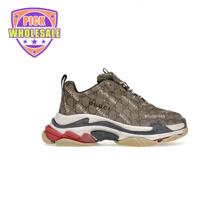 Gucci x Balenciaga The Hacker Project Triple S Beige 35-45
