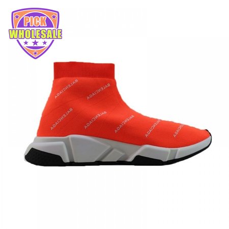 Balenciaga Logo Spees Trainer Orange 36-46