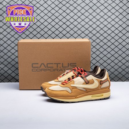 Nike Air Max 1 Travis Scott Cactus Jack Wheat Lemon Drop DO9392-701 Unisex