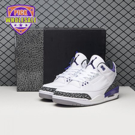 Air Jordan 3 Dark Iris CT8532-105 Men's