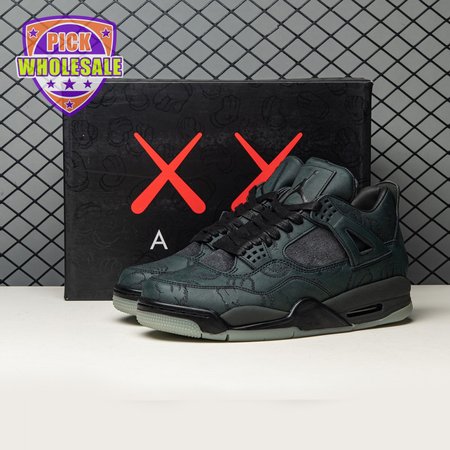 Jordan 4 Retro Kaws Black 930155-001 Men's