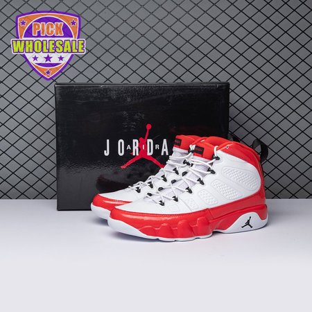 Jordan 9 Retro White Gym Red 302370-160 Men's