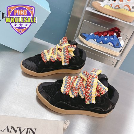 LANVIN Curb sneakers black DRA2-A2010 35-45