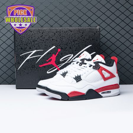 Air Jordan 4 Red Cement DH6927-161 Unisex