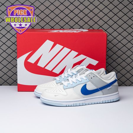 Nike Dunk Low Ivory Hyper Royal FB1543-141 Unisex