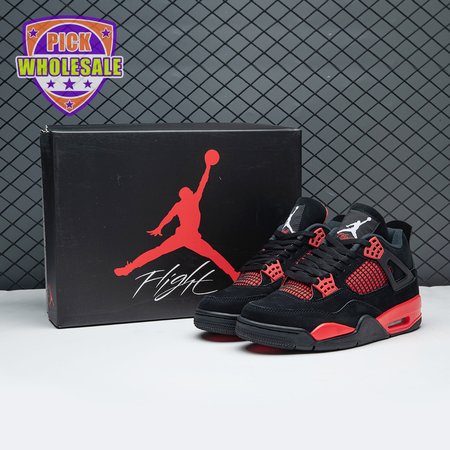 Jordan 4 Retro Red Thunder Unisex