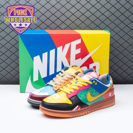 Nike Dunk Low What the Super Mario Custom Men's