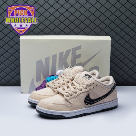 Nike SB Dunk Low Albino & Preto FD2627-200 Unisex