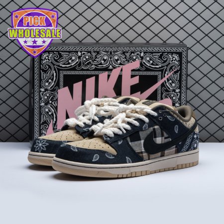 Travis Scott x Dunk Low Premium QS SB 'Cactus Jack' Unisex