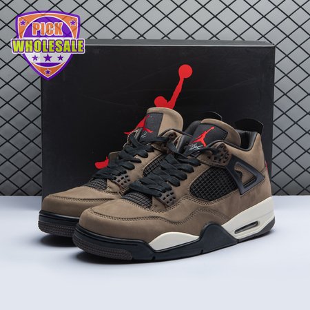 Jordan 4 Retro Travis Scott Cactus Jack Men's