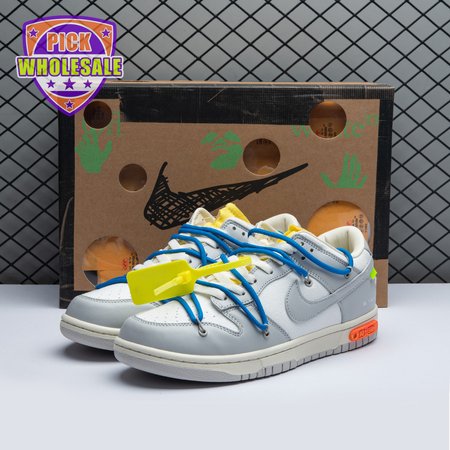 Nike Dunk Low Off-White Lot 10 DM1602 112 Unisex