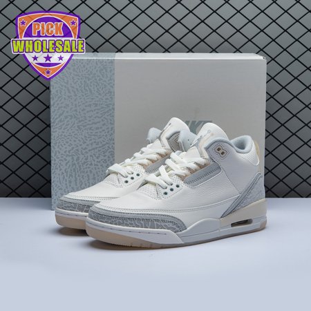 Air Jordan 3 Retro Craft Ivory FJ9479 100 Unisex
