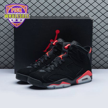 Jordan 6 Retro Black 'Infrared' 384664 060 Men's