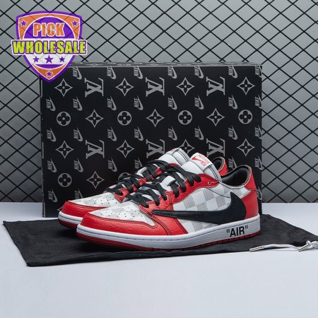 VL X Air Jordan 1 Low Off White DZ2403-006 Unisex