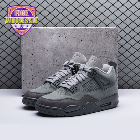 Jordan 4 Retro SE Paris Olympics Wet Cement FQ7928 001 Men's