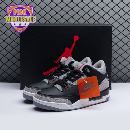 Jordan 3 Retro Black Cement Reimagined DN3707 010 Men's