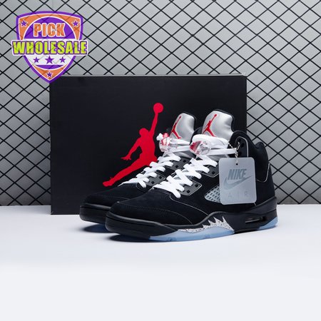 Air Jordan 5 'Black Metallic Reimagined' HF3975 001 Unisex