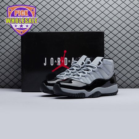 Air Jordan 11 Gray and Black CT8012-005 Men's