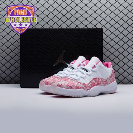 Jordan 11 Retro Low Pink Snakeskin (2019) AH7860-106 Unisex