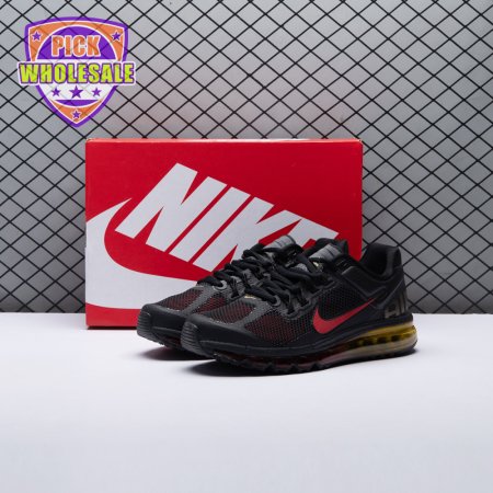 Nike Air Max 2013 Black Laser Orange University Red HF3660-002 Unisex