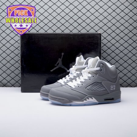 Jordan 5 Retro Wolf Grey 136027-005 Men's