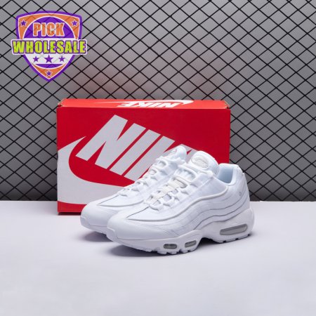 Nike Air Max 95 Essential White Grey Fog CT1268-100 Men's