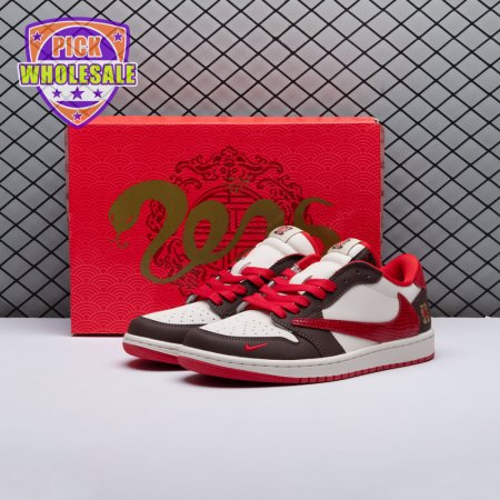 Travis Scott x Jordan 1 Low CH6336-020 Unisex