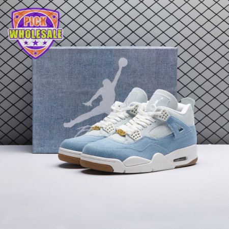 Jordan 4 Retro TEX Denim Worn Blue IB6716-100 Unisex