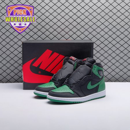 Jordan 1 Retro High Pine Green Black 555088-030 Men's