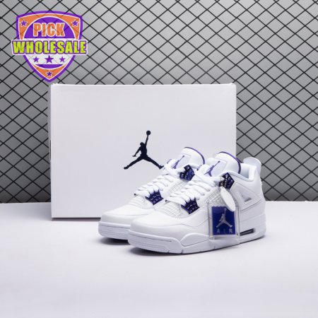 Air Jordan 4 Retro 'Purple Metallic' Unisex
