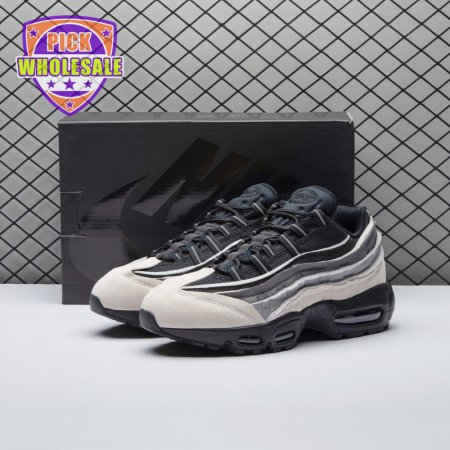Nike Air Max 95 Comme des Garcons Black Grey CU8406-101 Men's