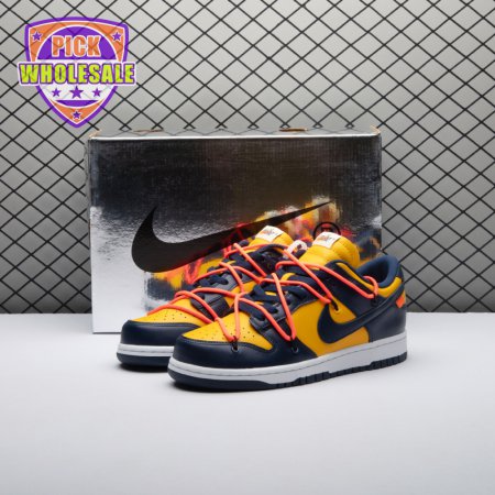 Off-White x Dunk Low 'University Gold' Unisex