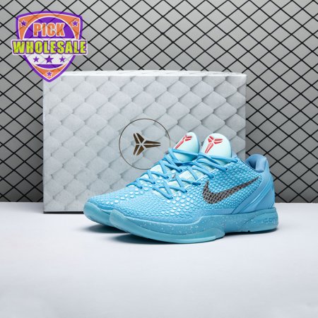 Nike Kobe 6 Protro White Blue PE2023-100 Men's