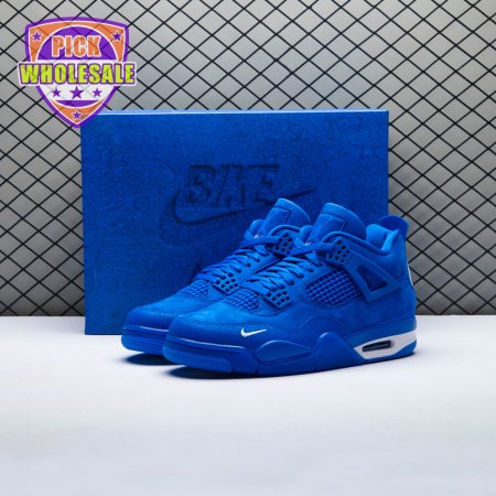 Jordan 4 x Nigel Sylvester Brick by Brick Blue Unisex