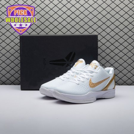 Nike Kobe 6 Protro White Gold CW2190-101 Men's